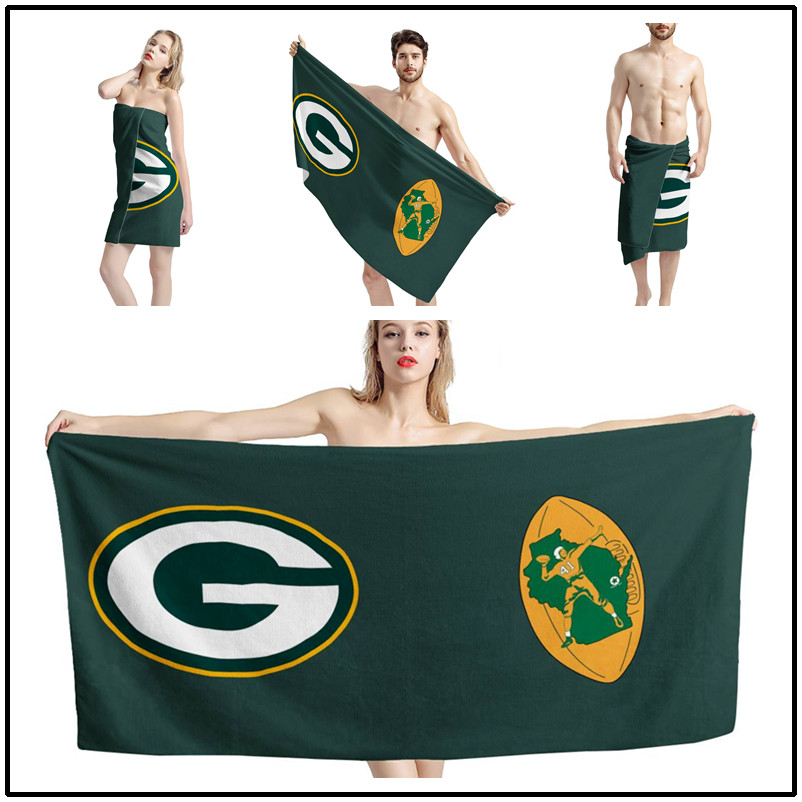 Green Bay Packers Beach Towel 30" x 60"